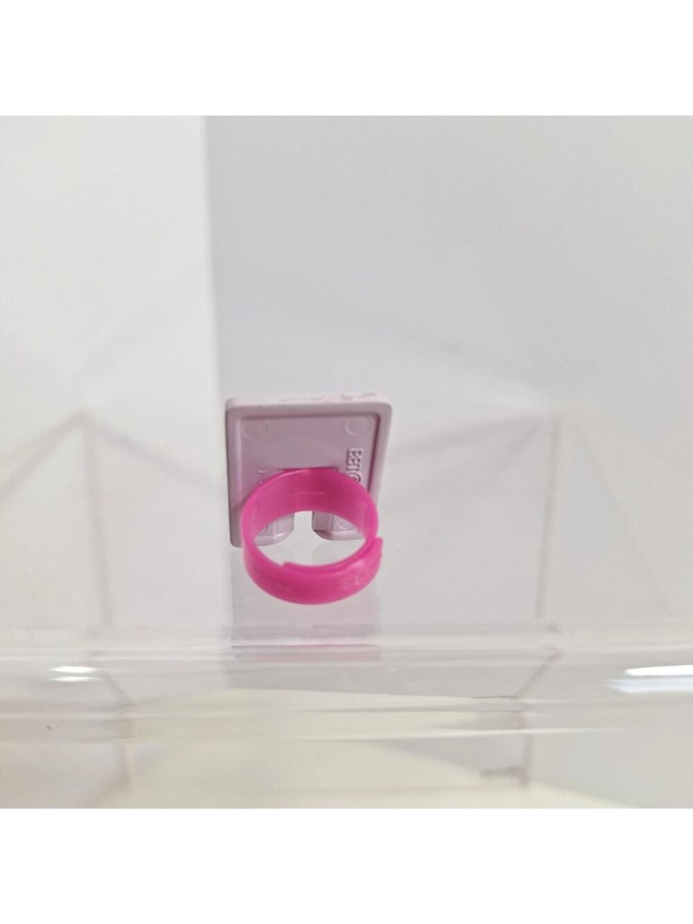 Polly Pocket Plays A Bride Ring Figurine Pink Purple White 1990s 6173 Vintage - Picture 11 of 13